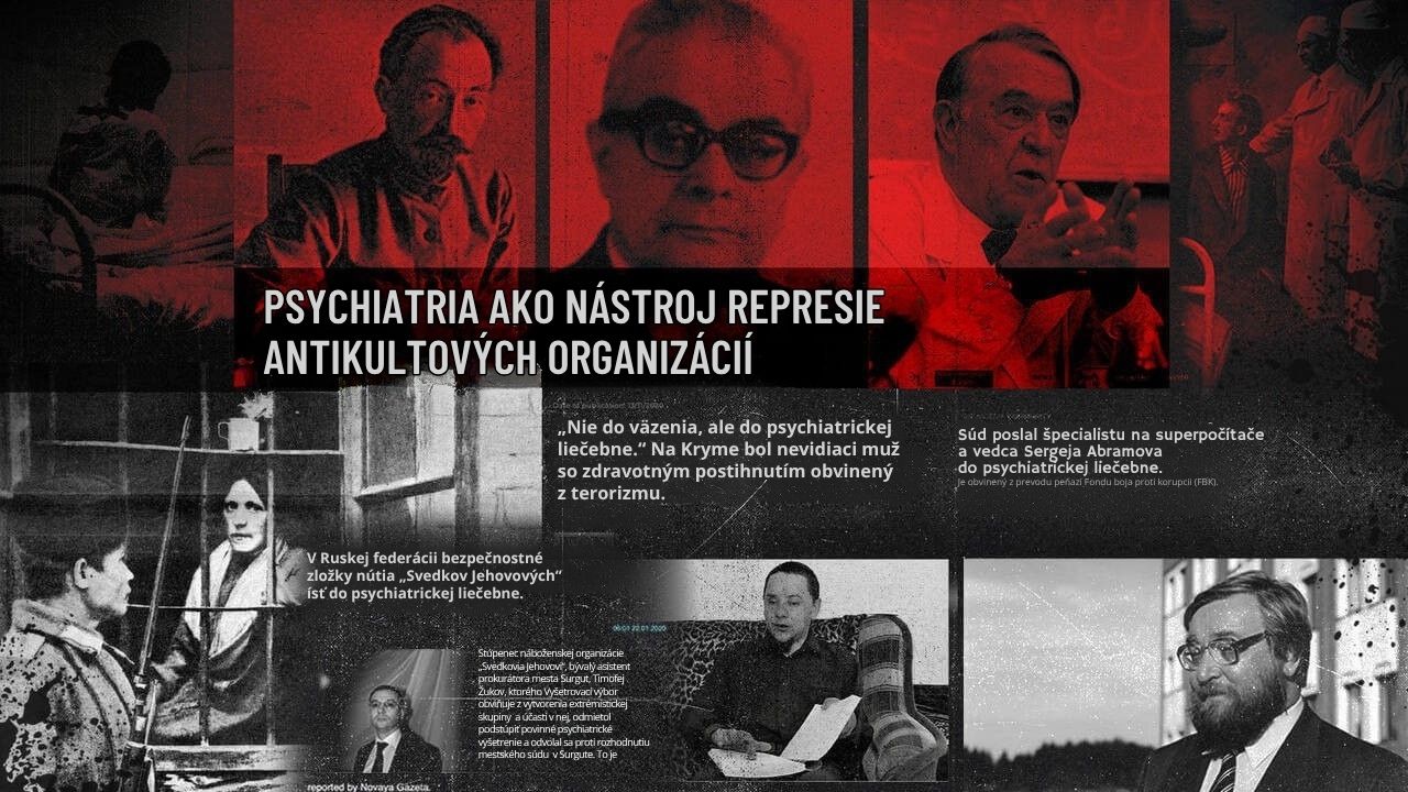 Psychiatria ako nástroj represie antikultových organizácií